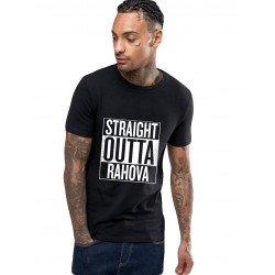 Tricou negru barbati - Straight Outta Rahova