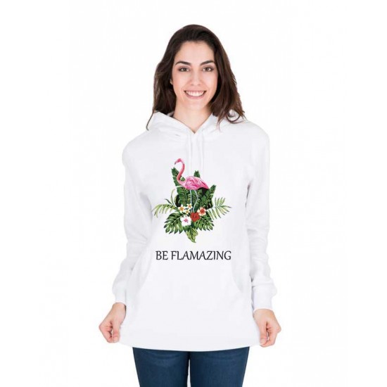 Hanorac dama alb - Be Flamazing Hanorac dama alb - Be Flamazing