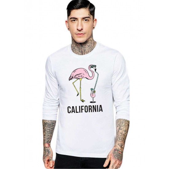 Bluza barbati alba - California