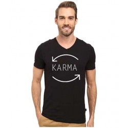 Tricou barbati negru - Karma