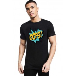 Tricou barbati negru - Oops