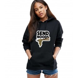 Hanorac dama negru - Send Noods