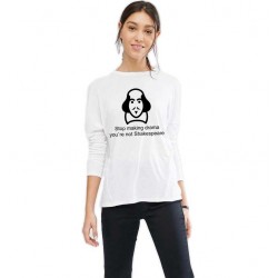 Bluza dama alba - Shakespeare Drama