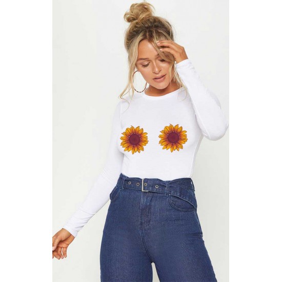 Bluza dama alba - Sunflower