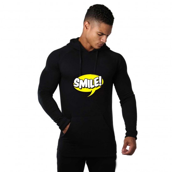 Hanorac Barbati Negru - Smile