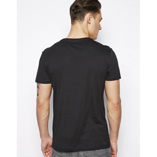 Tricou barbati negru - CALL ME when you leave him