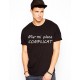 Tricou barbati negru - Mie-mi place complicat