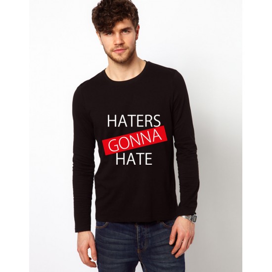 Bluza neagra, barbati, Haters