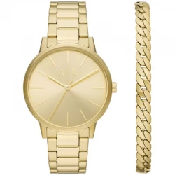 Ceas Dama, Armani Exchange, Cayde AX7144SET, Set cu Bratara