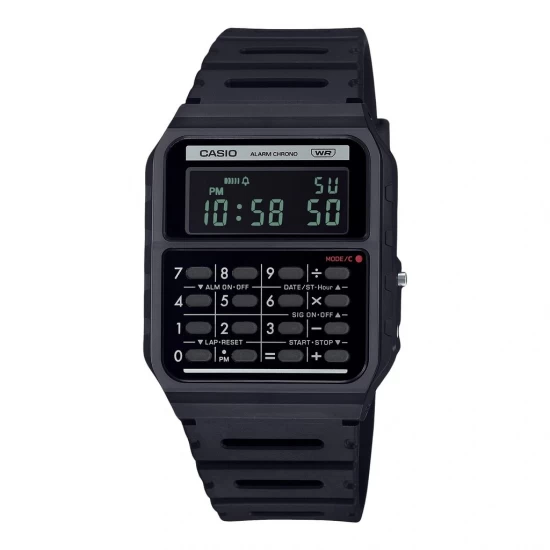 Ceas Casio, Vintage Edgy Calculator CA-53WB-1BEF