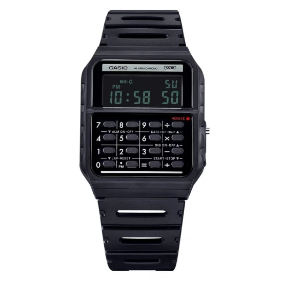 Ceas Casio, Vintage Edgy Calculator CA-53WB-1BEF