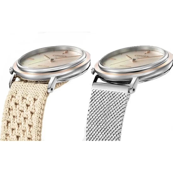 Ceas Dama, Citizen, 10th Anniversary EM1006-40A, Cu bratara suplimentara