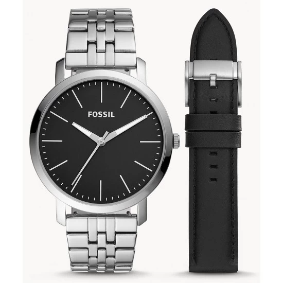 Ceas Barbati, Fossil, Luther BQ2466SET, Set cu Bratara suplimentara Ceas Barbati, Fossil, Luther BQ2466SET, Set cu Bratara suplimentara