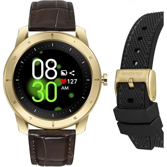 Ceas Smartwatch Barbati, Kenneth Cole, New York KCWGD2174062, Set cu Bratara suplimentara Ceas Smartwatch Barbati, Kenneth Cole, New York KCWGD2174062, Set cu Bratara suplimentara