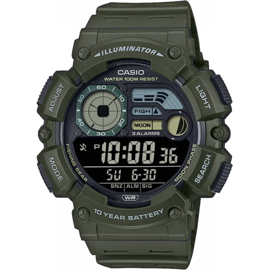 Ceas Barbati, Casio, Collection WS WS1500H-3BVEF Ceas Barbati, Casio, Collection WS WS1500H-3BVEF