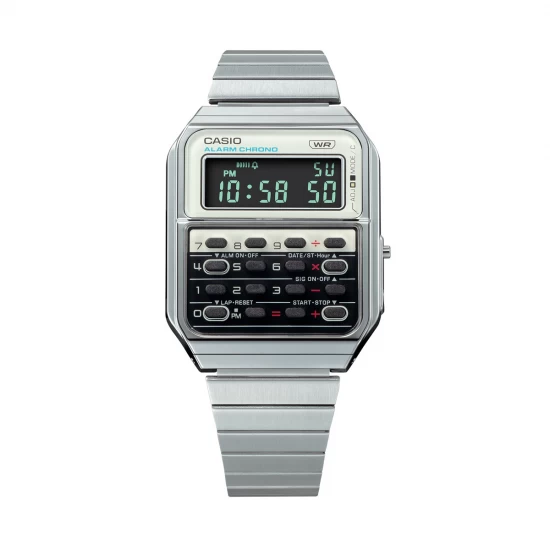 Ceas Casio, Vintage Edgy Calculator CA-500WE-7BEF