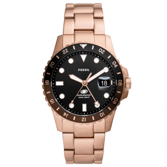 Ceas Barbati, Fossil, Blue GMT FS6027 Ceas Barbati, Fossil, Blue GMT FS6027