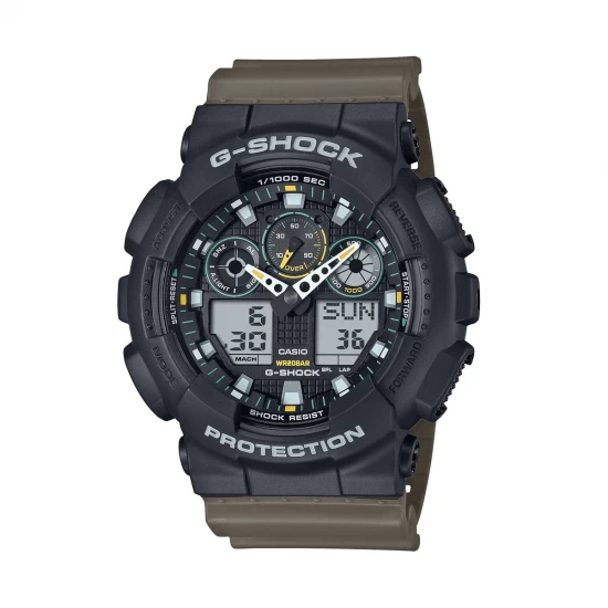 Ceas Barbati, Casio G-Shock, Classic GA-1 GA-100TU-1A3ER Ceas Barbati, Casio G-Shock, Classic GA-1 GA-100TU-1A3ER