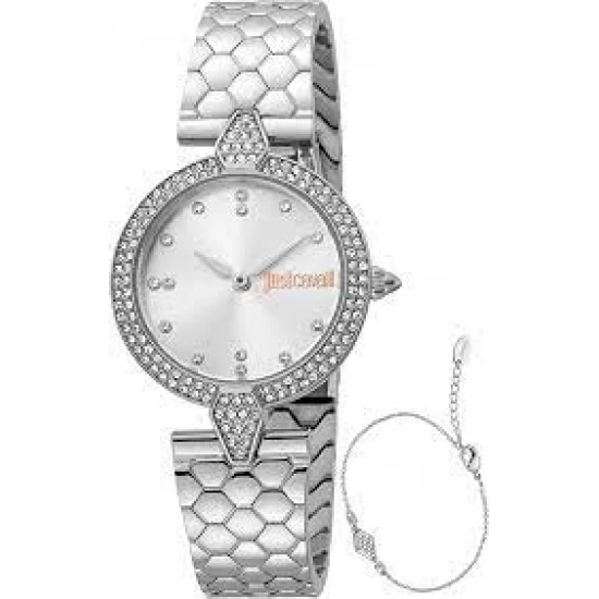 Ceas Dama, Just Cavalli, Glam Chic JC1L159M0045, Set cu Bratara Ceas Dama, Just Cavalli, Glam Chic JC1L159M0045, Set cu Bratara