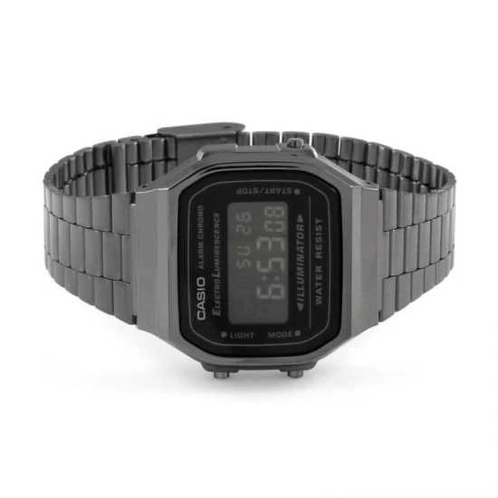 Ceas Barbati, Casio, Vintage Iconic A168WEGG-1B Ceas Barbati, Casio, Vintage Iconic A168WEGG-1B