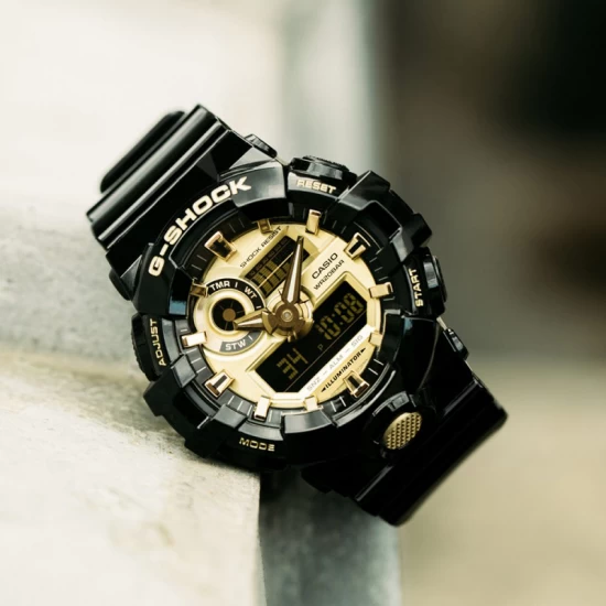 Ceas Barbati, Casio G-Shock, Classic GA-7 GA-710GB-1A Ceas Barbati, Casio G-Shock, Classic GA-7 GA-710GB-1A
