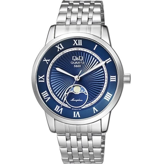 Ceas Barbati, Q&Q by Citizen, Moonphase QZ10J218Y Ceas Barbati, Q&Q by Citizen, Moonphase QZ10J218Y