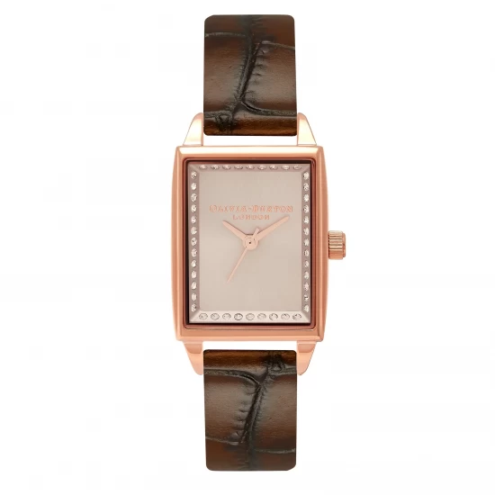 Ceas Dama, Olivia Burton, Square Dial OB16SS40 Ceas Dama, Olivia Burton, Square Dial OB16SS40