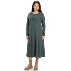 Rochie Lunga, Gri inchis PQ86