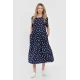 Rochie Midi Dama V286, cu Buline