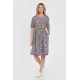 Rochie Medie V287, cu model Floral