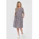 Rochie Medie V287, cu model Floral