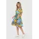 Rochie Medie Dama V293, cu Imprimeu Floral