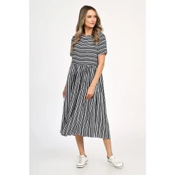 Rochie Dama, Eranthe, Stripes V314