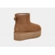 Ghete Dama, UGG, Classic Mini Platform 1134991-CHE