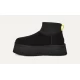 Ghete Dama, UGG, Classic Mini Dipper 1168170-BLK