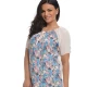 Bluza Dama Alba cu maneca scurta Bluza Dama Alba cu maneca scurta
