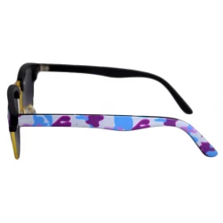 Ochelari de soare Clubmaster Retro Bleumarin - Bleu Army