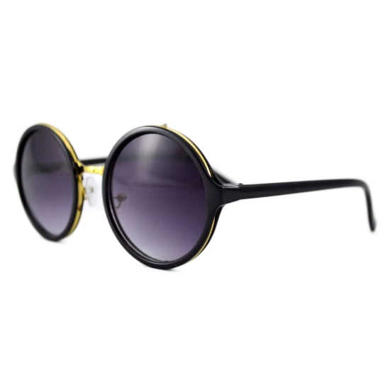 Ochelari de soare Rotunzi Mov inchis - Negru Ochelari de soare Rotunzi Mov inchis - Negru