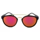 Ochelari de soare Wayfarer Passenger ZI Portocaliu cu reflexii roz - Negru