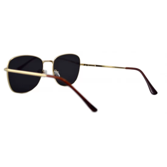 Ochelari de soare Aviator Oglinda Verde deschis cu reflexii - Auriu Ochelari de soare Aviator Oglinda Verde deschis cu reflexii - Auriu