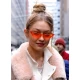 Ochelari de soare dama Butterfly Cat eye G. Hadid - Rosu Ochelari de soare dama Butterfly Cat eye G. Hadid - Rosu