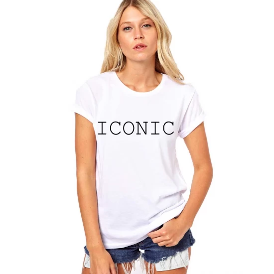 Tricou dama alb - ICONIC Tricou dama alb - ICONIC