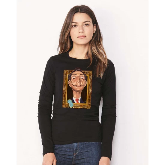 Bluza dama neagra - Dali - Frame Bluza dama neagra - Dali - Frame