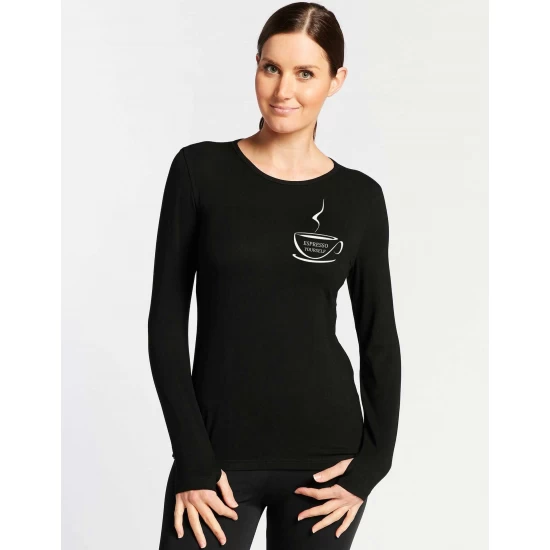 Bluza dama neagra - Espresso Yourself II Bluza dama neagra - Espresso Yourself II