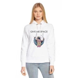 Hanorac dama alb - Give me space