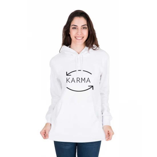 Hanorac dama alb - Karma Hanorac dama alb - Karma
