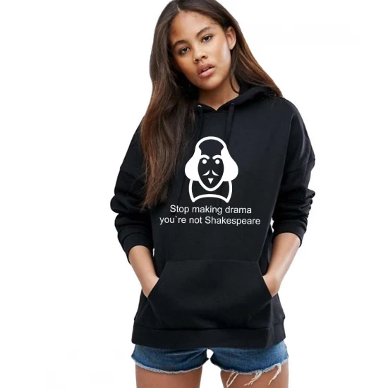 Hanorac dama negru - Shakespeare Drama Hanorac dama negru - Shakespeare Drama